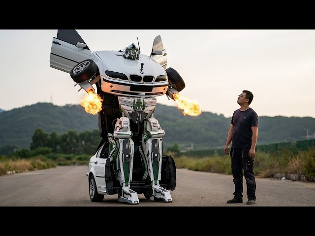 Man Turns Old Car into Real-Life TRANSFORMER! | Crazy Homemade Vehicles