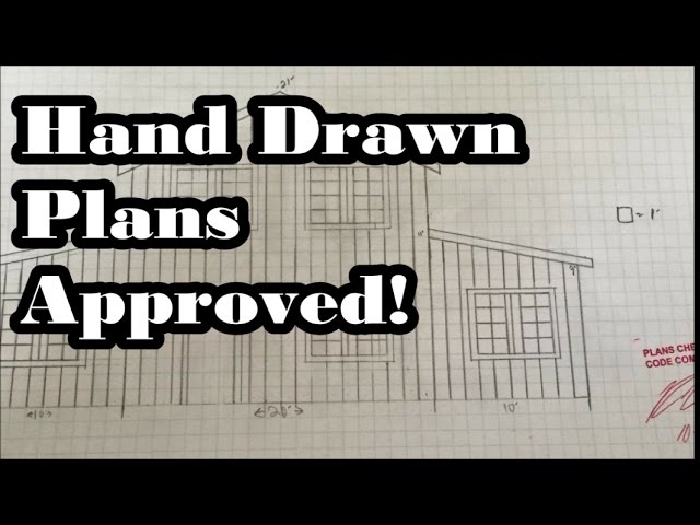 #37 - Hand Drawn House Plans PASSED Review!!!