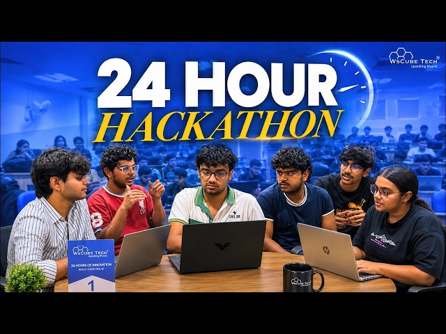 250+ Students. 24 Hours. One Epic Hackathon! 🔥 | WsCube Tech x JKLU