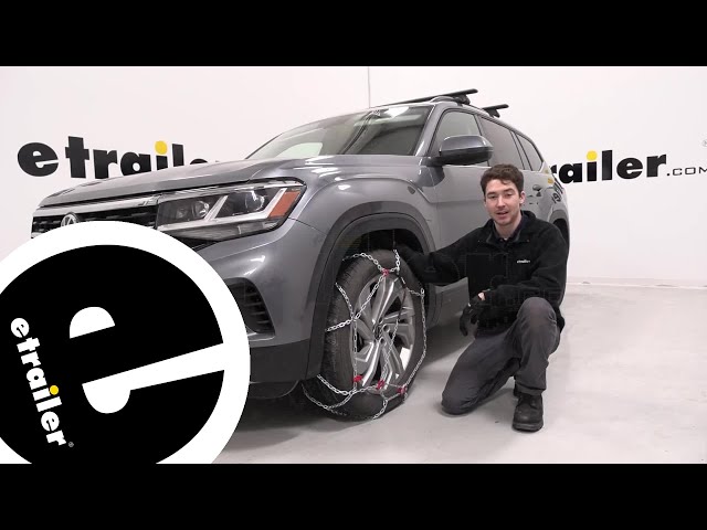 etrailer | How to Install the Konig Commercial Truck Tire Chains on a 2021 Volkswagen Atlas