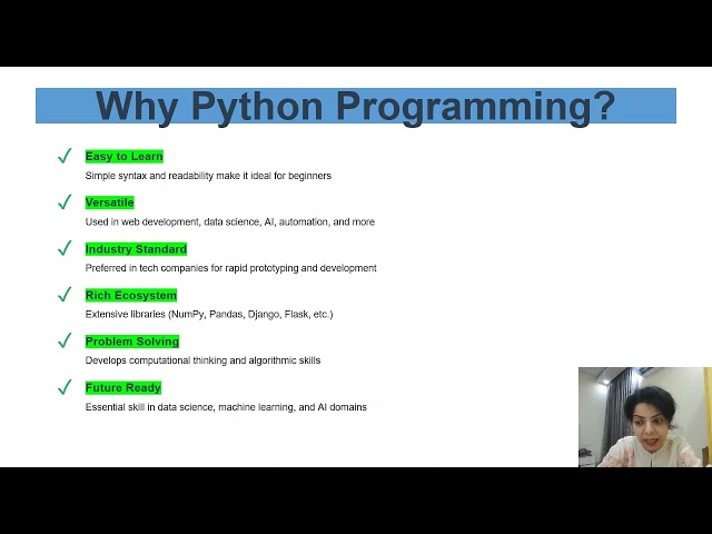Introductory Lecture on Python Programming @ B.tech (CSE)3rd sem, MRIIRS