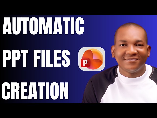 How to Create PowerPoint Presentation Files Automatically with Copilot AI - Generate Slides with AI