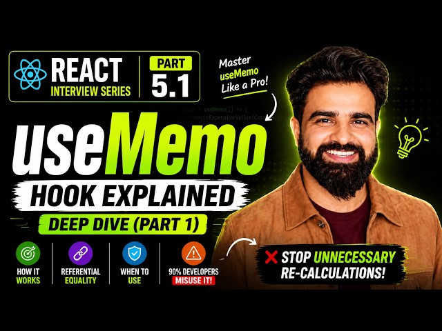useMemo Hook Explained (90% React Developers Use It Wrong) | React Interviews #5.1