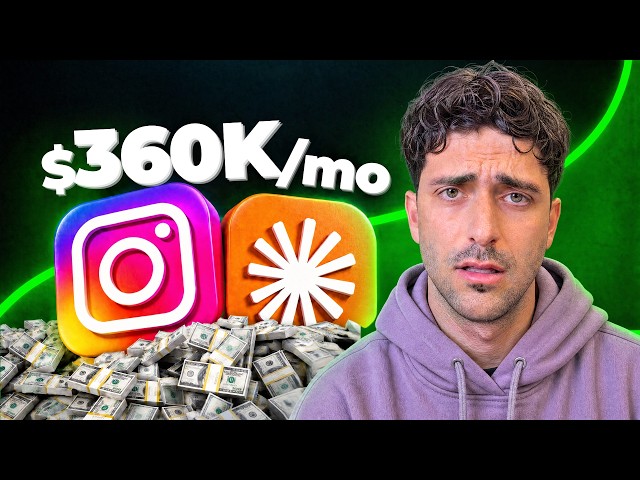 This instagram account is making $360K/mo from digital products built with Claude
