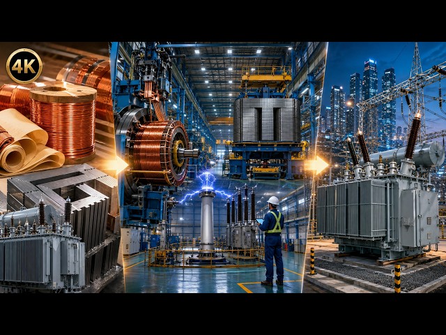 Inside a Modern Power Transformers Process: Raw Materials to Real-Life Value (Full Process)