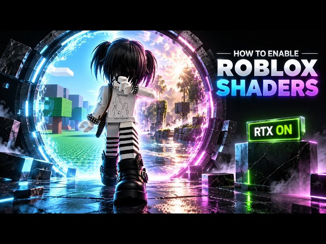 How to Enable Shaders in Roblox - RoShade & Roblox RTX Tutorial 2026 | Get Roblox Shaders Here!
