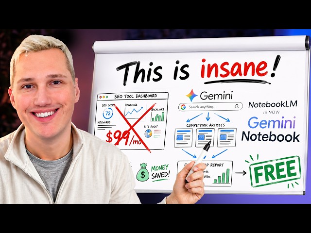 Gemini Notebook Just Got a MASSIVE Upgrade (100% FREE?)