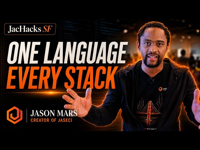 One Language, Every Stack | Jason Mars at JacHacks SF
