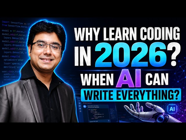 Why Learn Coding in 2026 When AI Can Write Everything? 