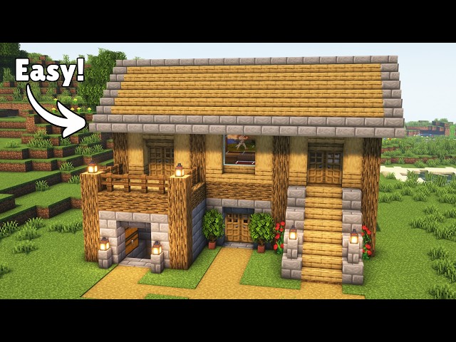 How to Build a Starter House in Minecraft