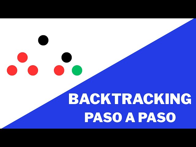 ¿Qué es el Backtracking? Explicación paso a paso