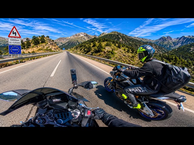 THAT MT-10 SP WANTS SOME TROUBLE!!! | +1000km through the PYRENEES - Day 3