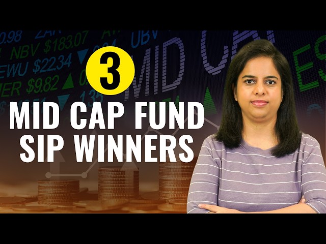 3 Mid Cap Funds That Turned Rs 10,000 SIP Into ₹35 Lakhs in 10 Years