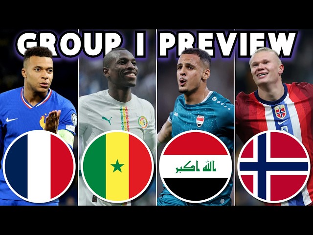 No Team Is Safe In Group I At The 2026 FIFA World Cup!