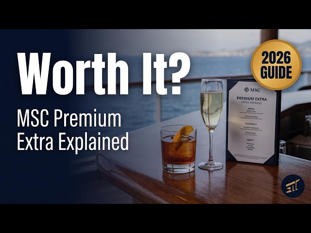 MSC Drink Packages Explained: Is Premium Extra Worth It? (2026)
