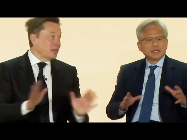 Elon & Jensen (Full Talk From Today)
