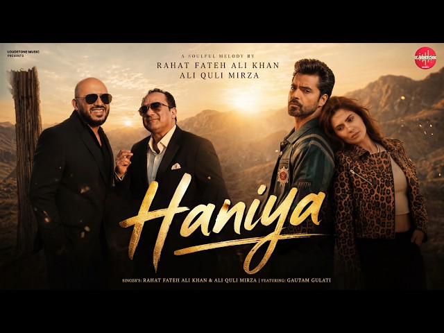 HANIYA | Official video 2026 | Ali Quli Mirza x Rahat Fateh Ali Khan | Gautam Gulati & Maria Kaif
