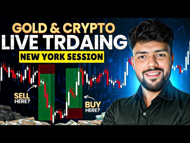 Live Trading on Gold | Bitcoin |Scalp with BSP Concept | #Live #Gold 24 Feb 2026