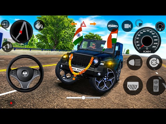 Modified Mahindra Thar Car Games: Indian Cars (Gadi Wala Game) - Car Game Android Gameplay 2026