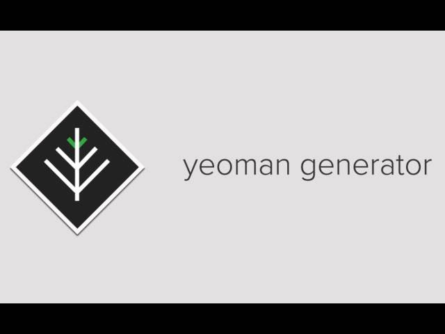 Creating a custom yeoman generator