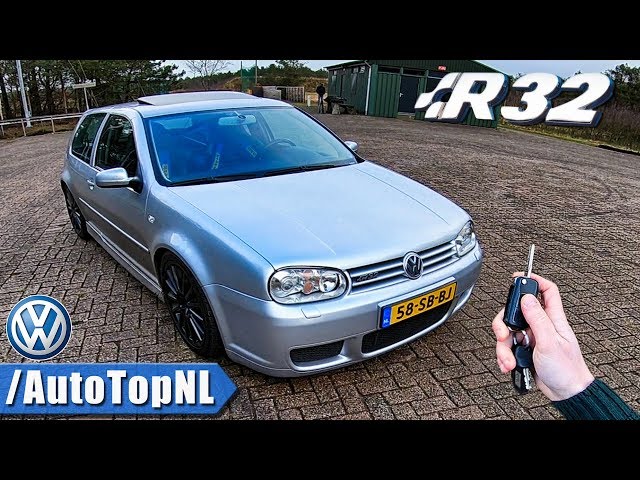 VW Golf MK4 R32 REVIEW POV Test Drive by AutoTopNL