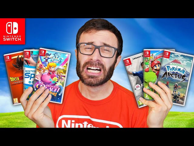 15 juegos de Nintendo Switch que me arrepiento de comprar