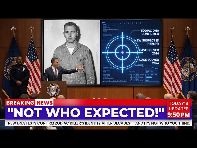 The Zodiac Killer's Identity FINALLY Revealed After 55 Years — And It's NOT Who Everyone Suspected