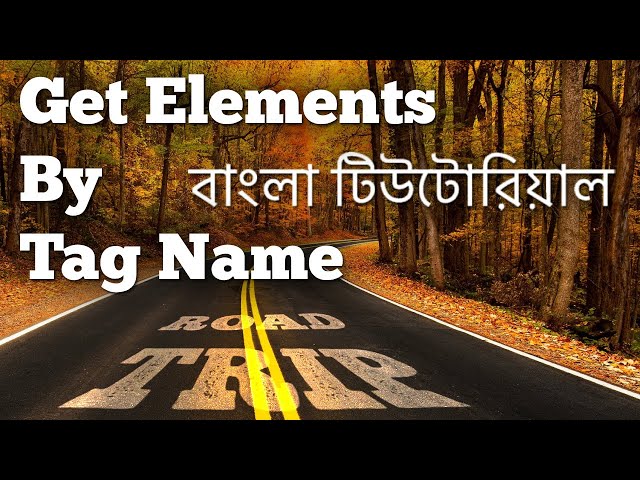 Get Elements By Tag Name | EP 25