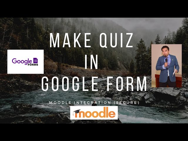 How to create quiz from google drive in moodle | Secure assessment