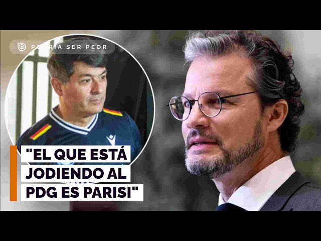 "Parisi is the one screwing over the PDG": Rep. Contreras's outburst after expulsion from the caucus