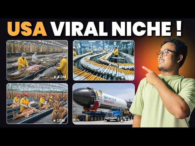How I Make Viral Factory Videos Using Only FREE AI Tools | USA VIRAL NICNE | Youtube Automotion