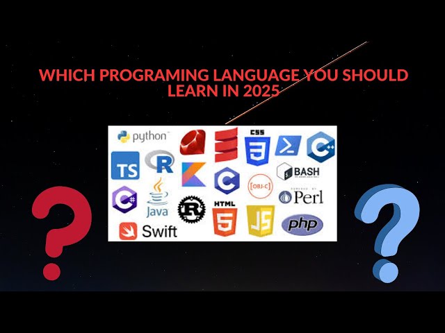 TOP 5 PROGRAMING LANGUAGE YOU CAN LEARN IN 2025😎
