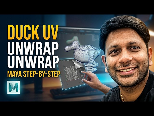 Step-by-Step: Duck UV Unwrap in Maya