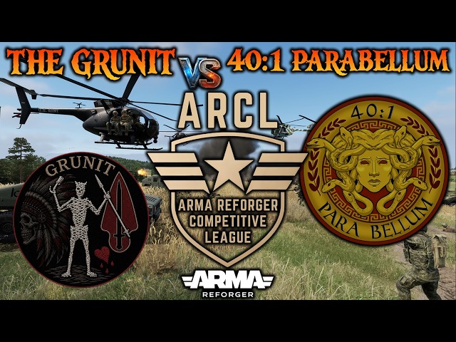 🔴 ARMA REFORGER | THE GRUNIT Vs 40:1 PARABELLUM 20 vs 20 | COMPETITIVE LEAGUE S2