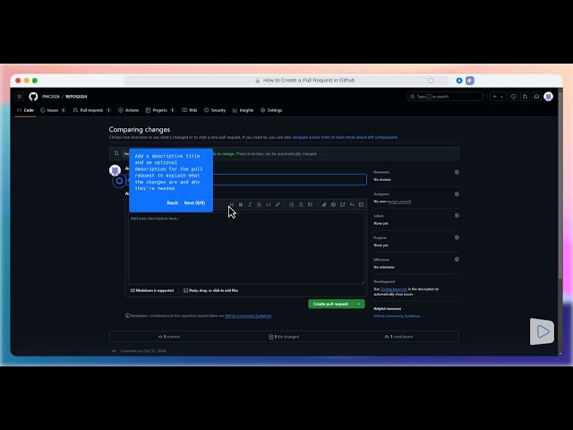 How to Create a Pull Request in Github Optimize Step-by-Step