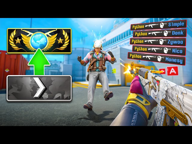 I Solo Queued to Global Elite in CS2...