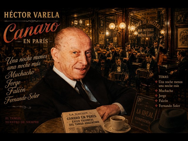 Hector Varela Una noche menos una noche mas Canaro en Paris Muchacho Jorge Falcon Fernando Soler
