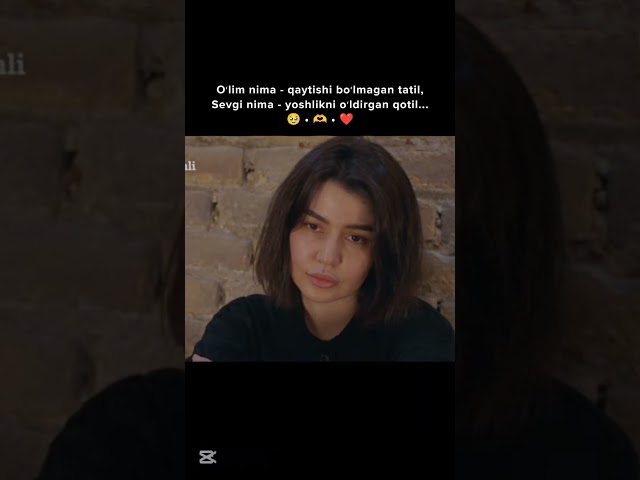 O‘lim jim, sevgi esa iz qoldiradi…#Heartlines  #LoveQuotes  #DeepFeelings  #EmotionalShorts