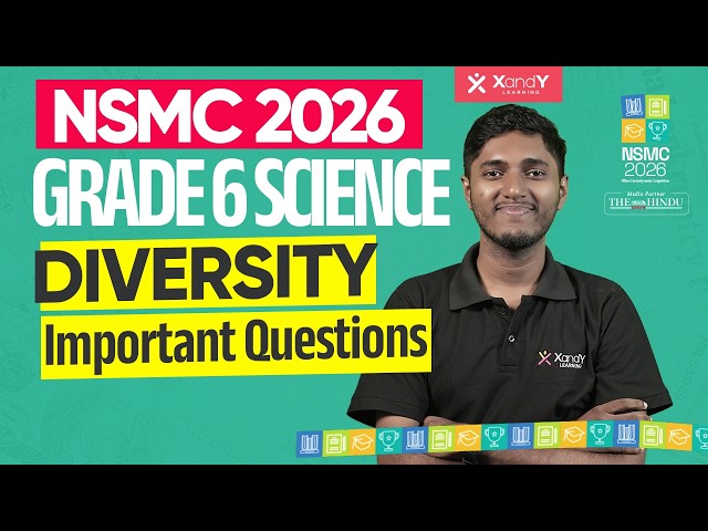 Diversity | Class 6 Science | Important Questions | NSMC 2026