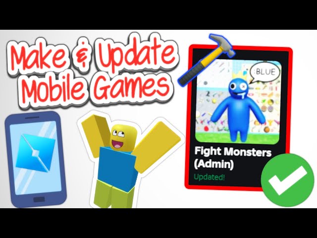 How to Edit and Update Games on Roblox Studio Mobile! (2025)