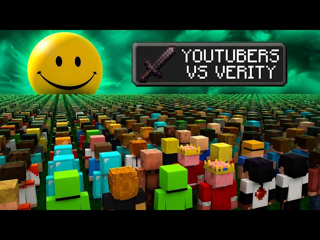 Minecraft YouTubers vs Verity