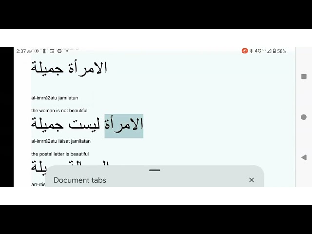class13.2 Arabic Negation - equational sentences
