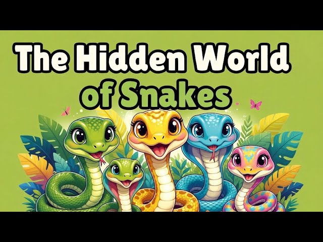 The world of snakes 🐍Fact for kids 