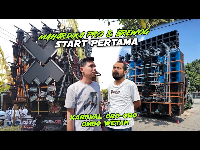 Mahardika Pro & Brewog Start Pertama Depan Belakang🔥Karnaval Oro-Oroombo wetan
