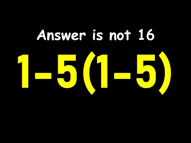 Almost Everyone Gets This Calculation Wrong!