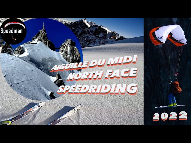 Speedriding Aiguille du Midi - Chamonix 🇫🇷 - 4K