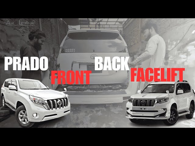 Prado Front Back Facelift At autolevels | #autolevels