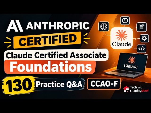 Practice Questions | Claude Certified Associate Foundations (CCAO-F) Certification Exam