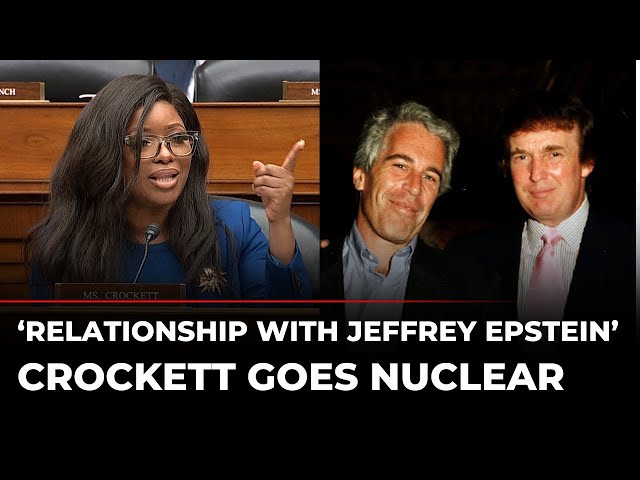 US News LIVE: Crockett Erupts Over Jeffrey Epstein Relationship Claim Linked to Trump | US Congress