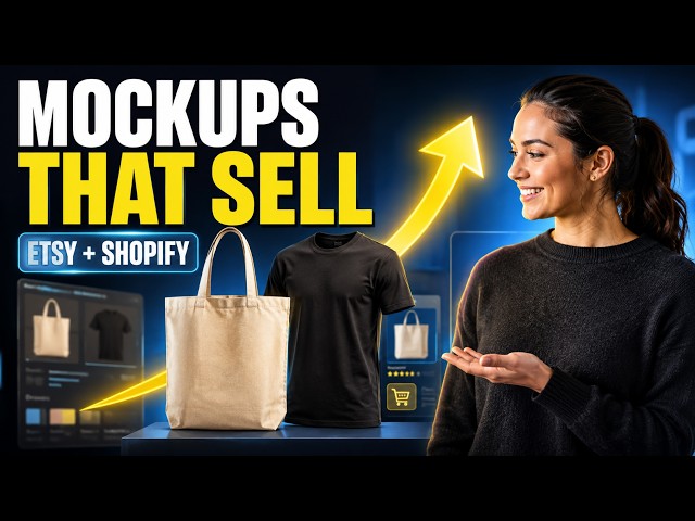 How to Create Product Mockups That Actually Convert Etsy & Shopify